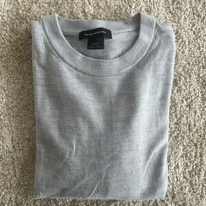 Club Monaco Linen mix Stone Grey Knit